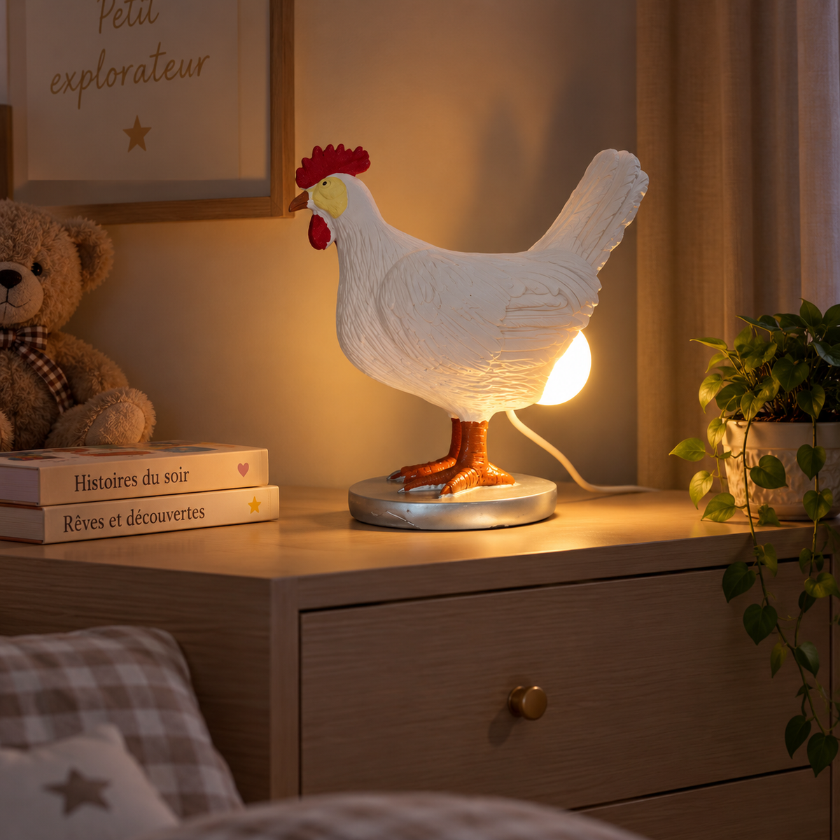 Veilleuse Oiseau – Lumière Douce