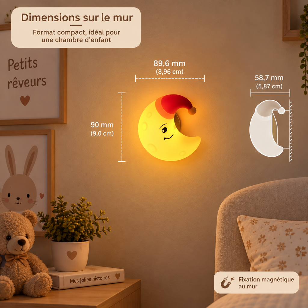 Applique Murale Lune