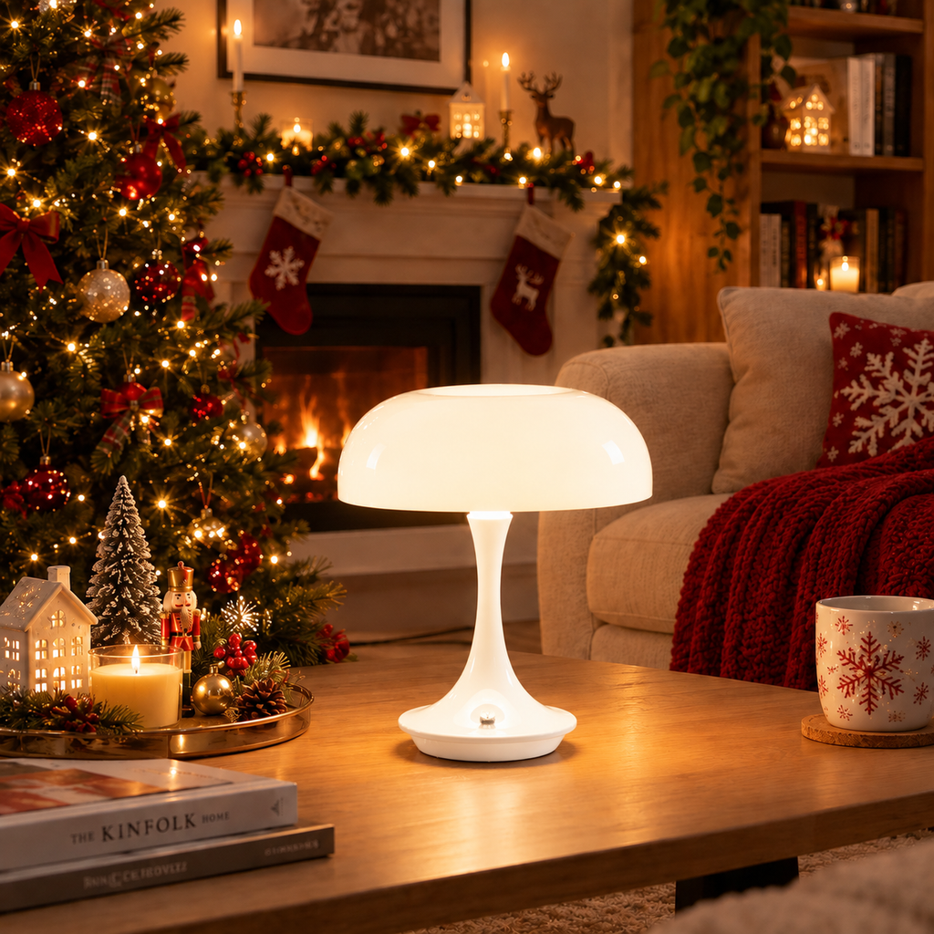 Veilleuse Champignon blanc