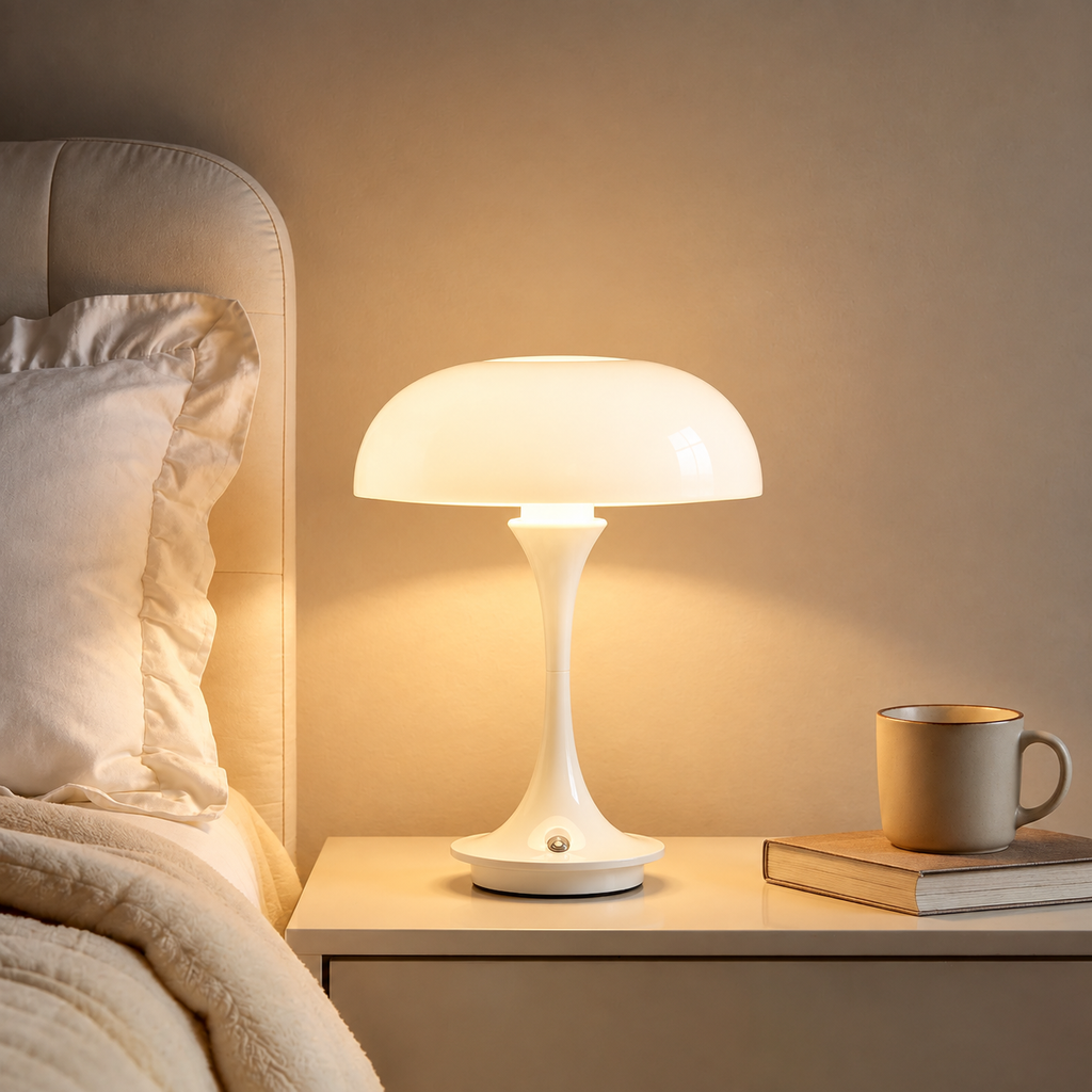 Veilleuse Champignon blanc