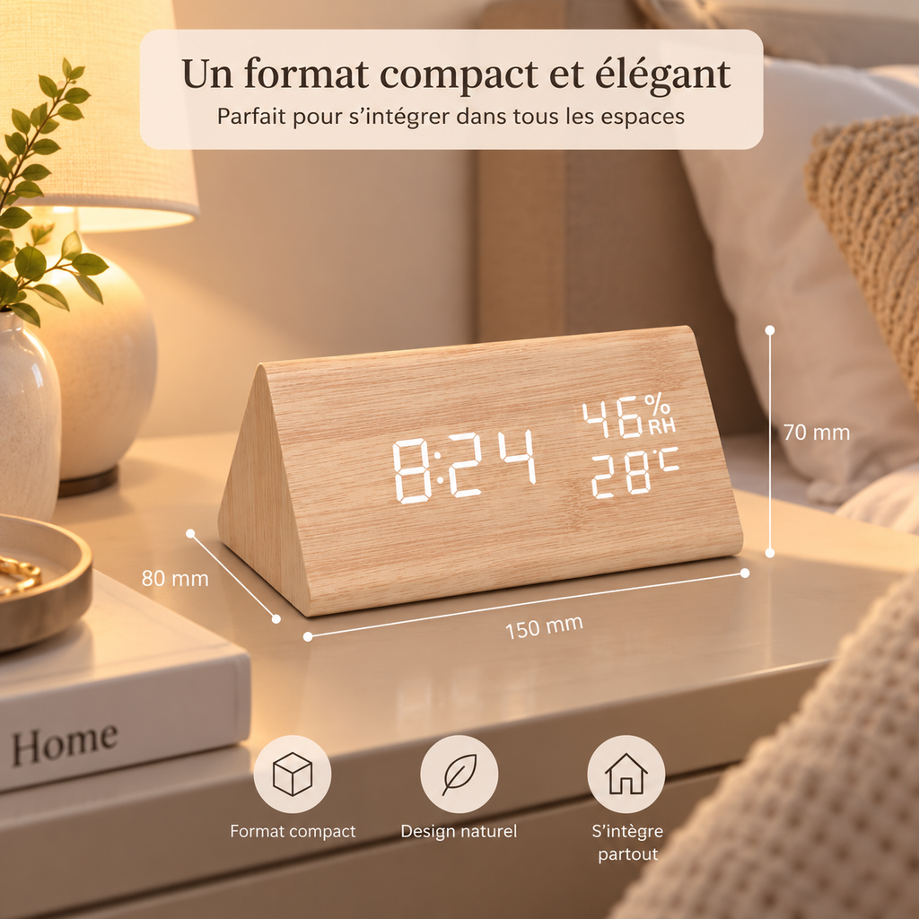 Réveil LED Multifonction