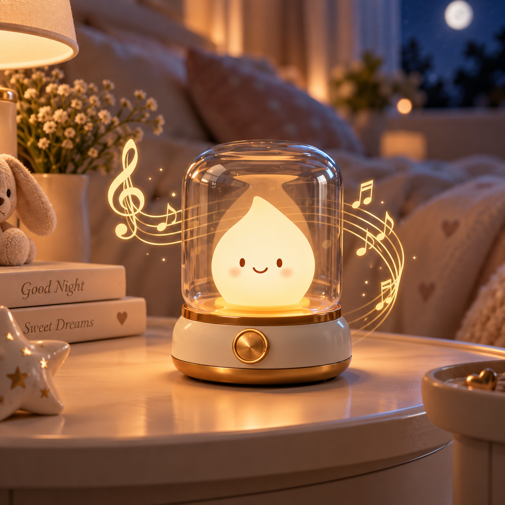 Veilleuse Bougie Flamme Bruit Blanc