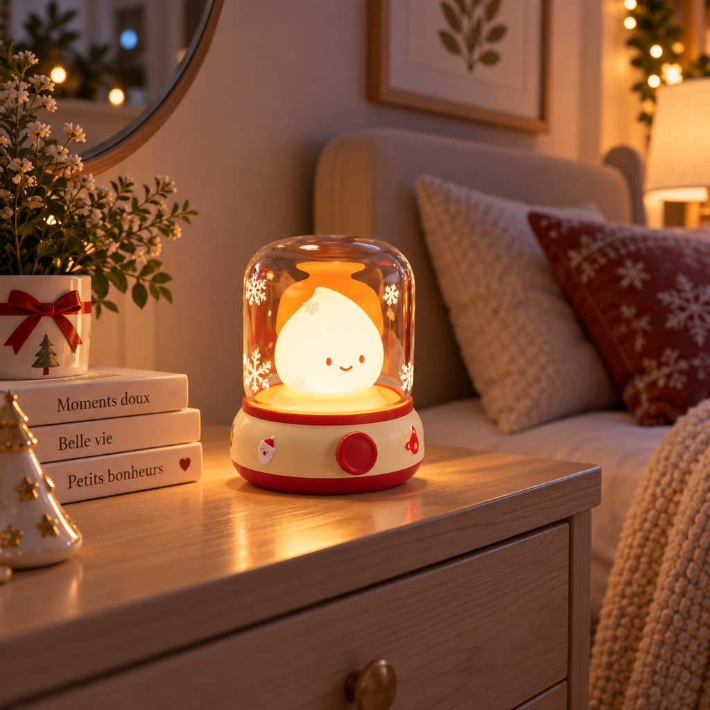 Veilleuse Bougie Flamme Bruit Blanc