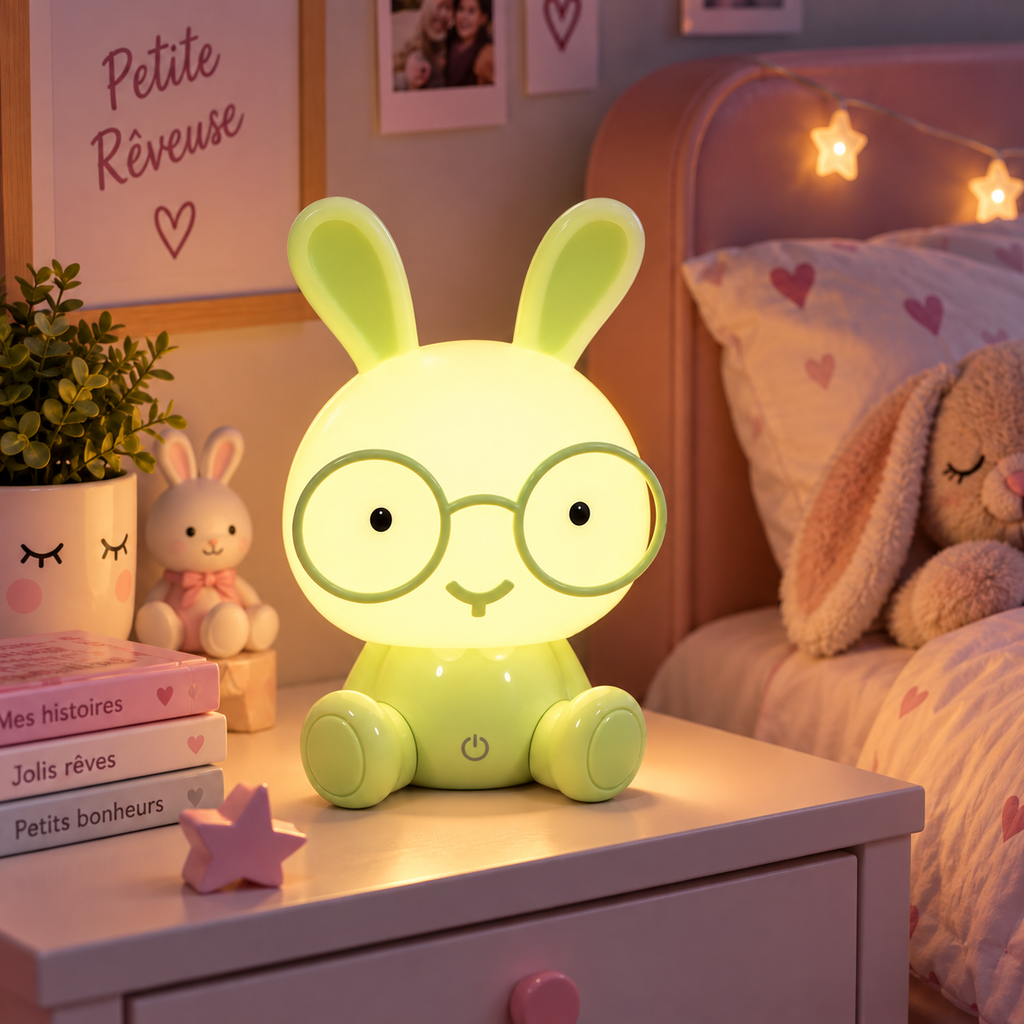 Veilleuse Lapin Tactile