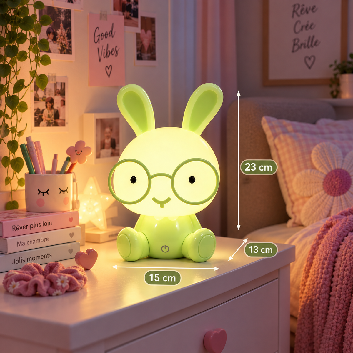 Veilleuse Lapin Tactile