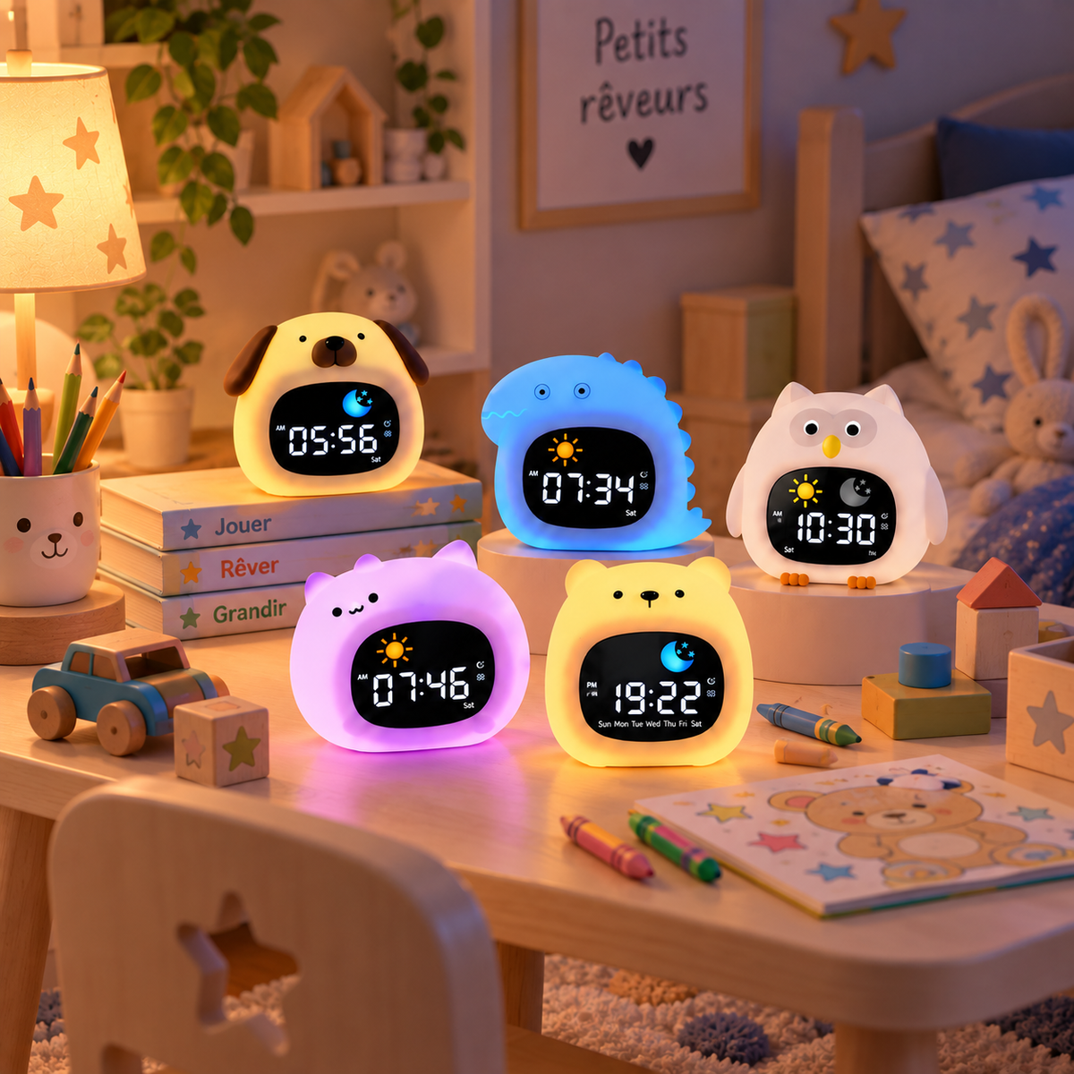 Réveil Musical Animaux