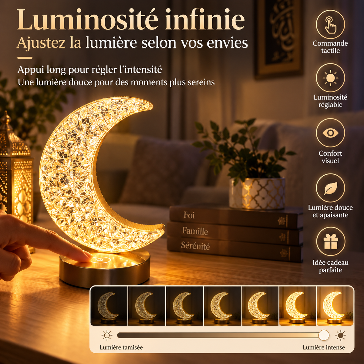 Veilleuse demi Lune