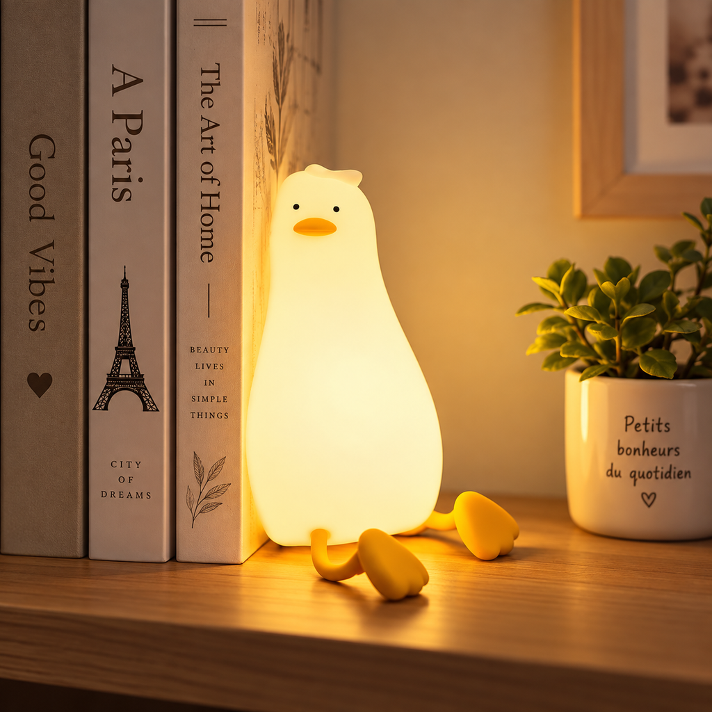 Veilleuse Canard Aplati