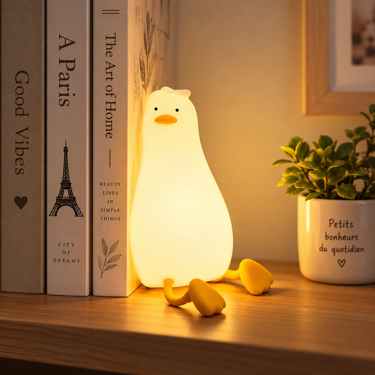 Veilleuse Canard Aplati