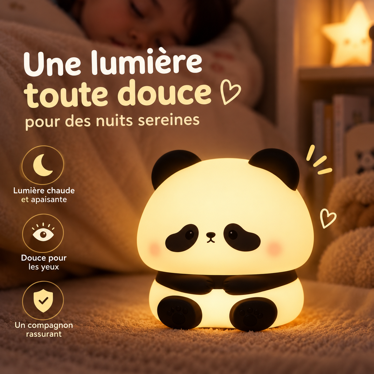 Veilleuse Panda pour enfant