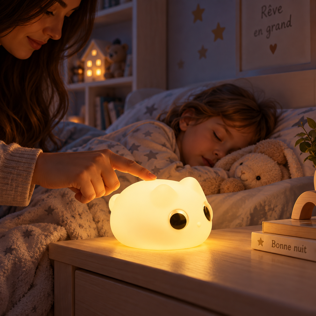 Veilleuse Chat enfant