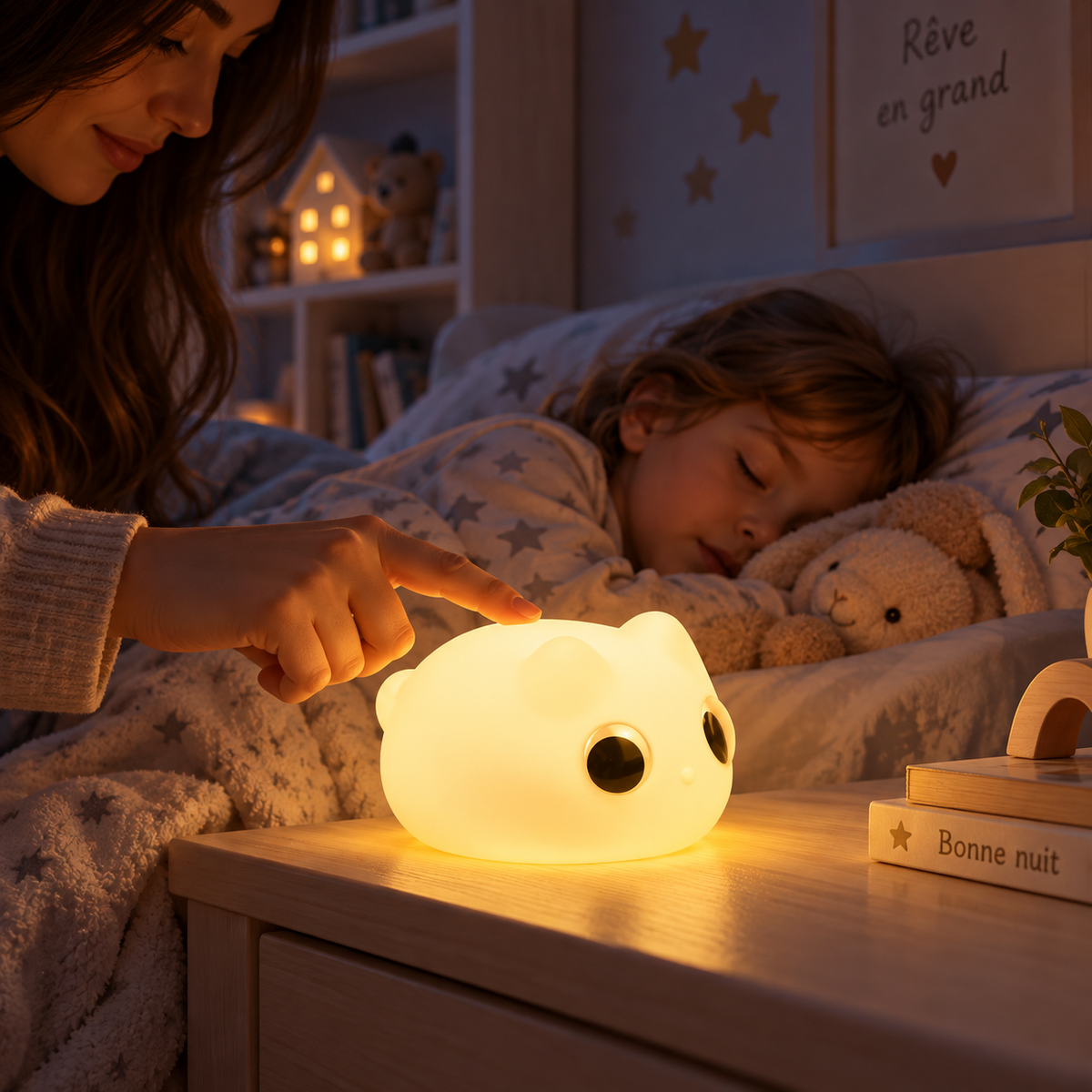 Veilleuse Chat enfant