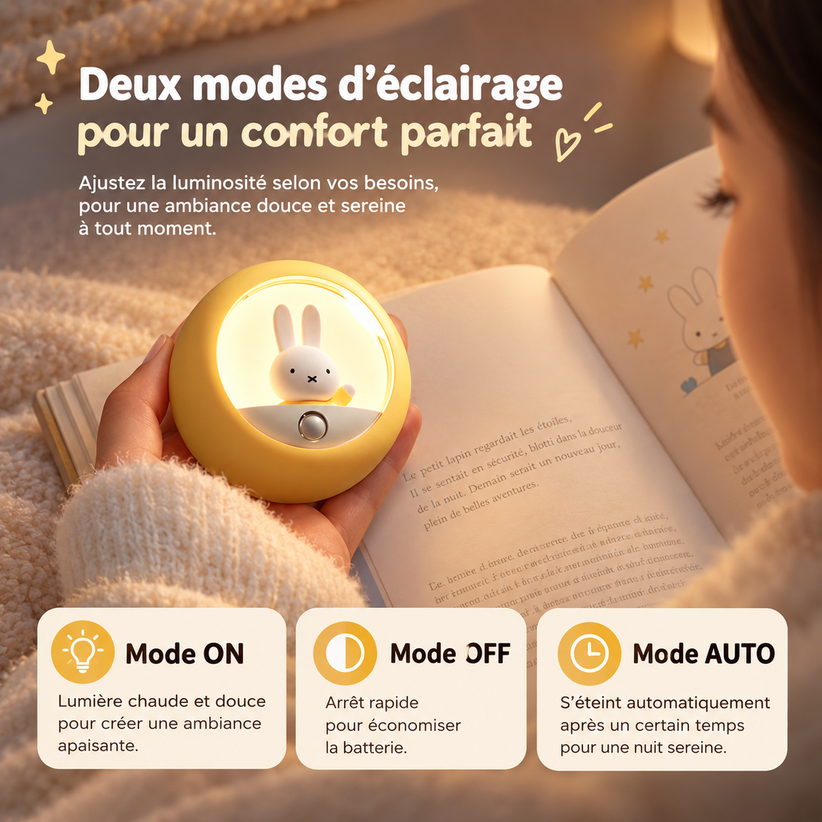 Veilleuse Miffy LED