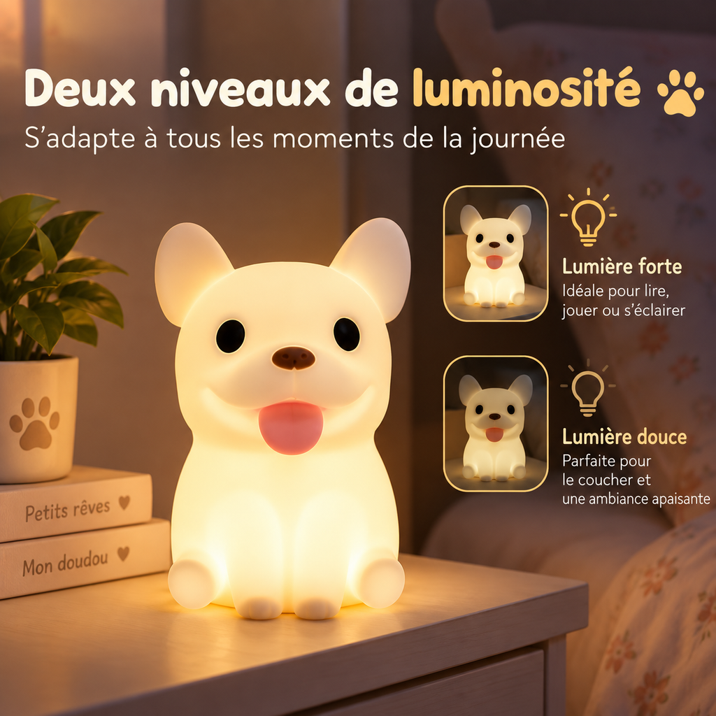 Veilleuse Bouledogue