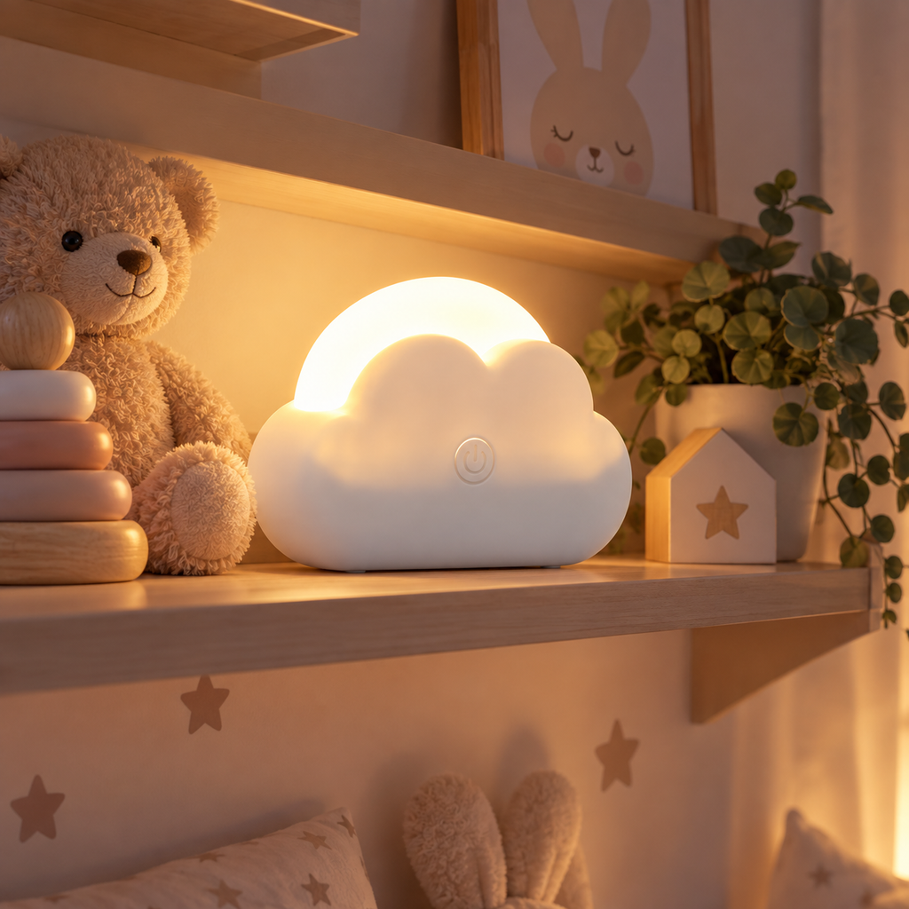 Veilleuse Nuage Mini LED Rechargeable USB