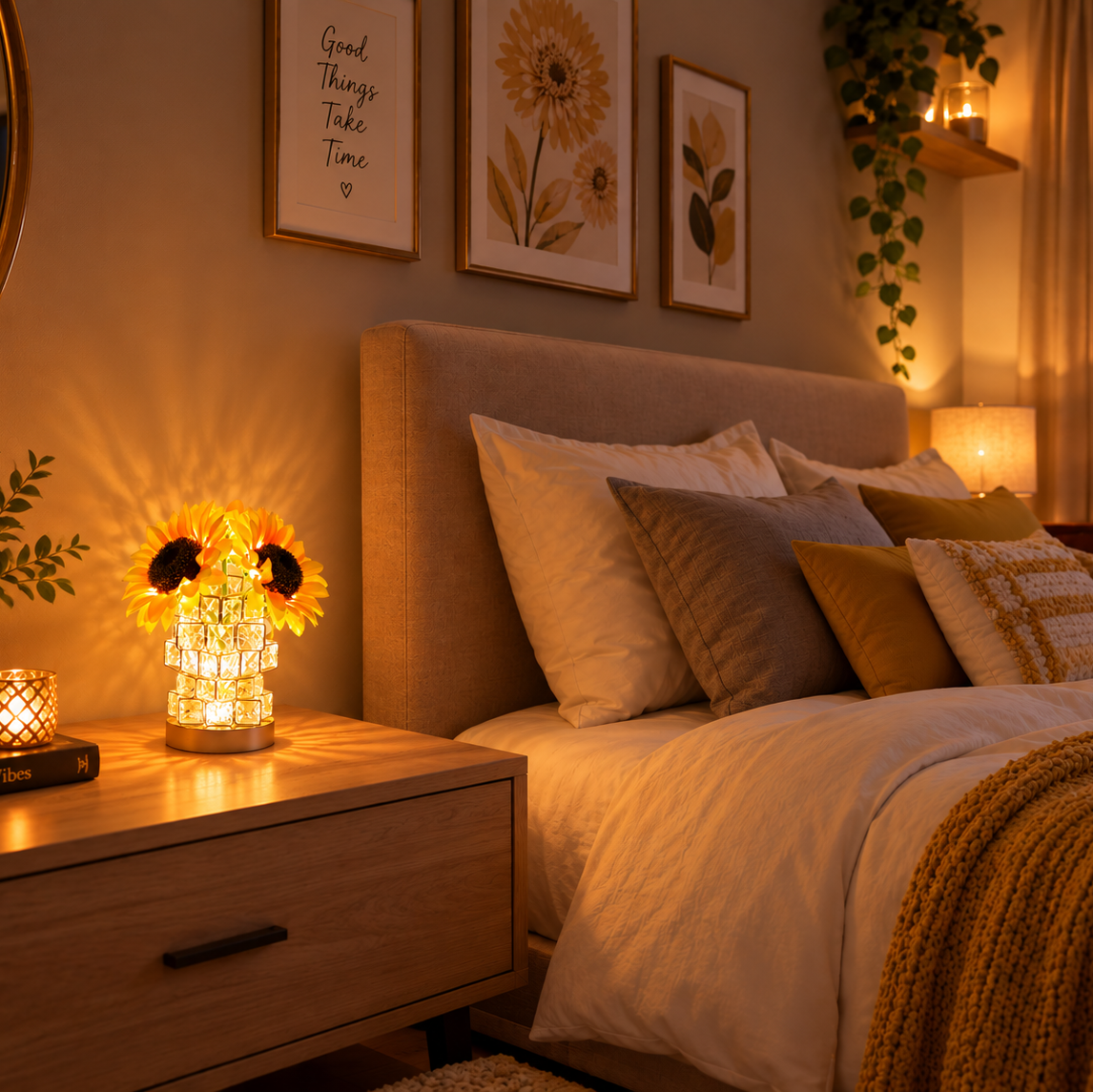 Veilleuse Lampe Tournesol