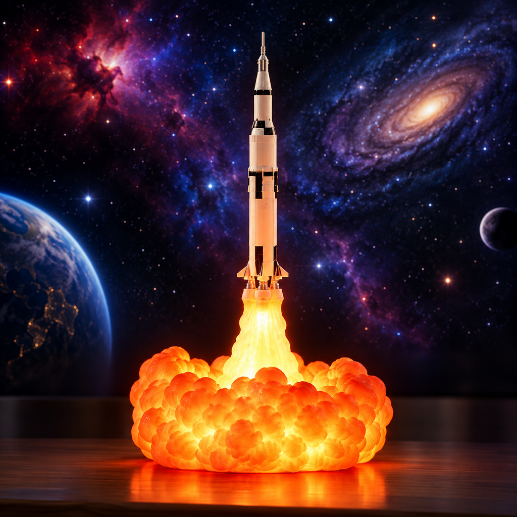 Veilleuse Lampe Navette Spatiale
